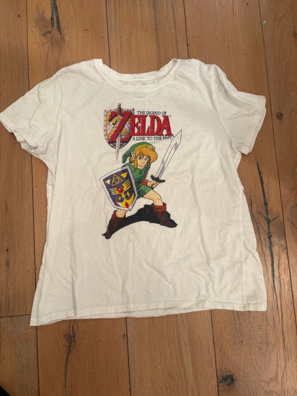 The Legend of Zelda Women’s White Graphic Tee